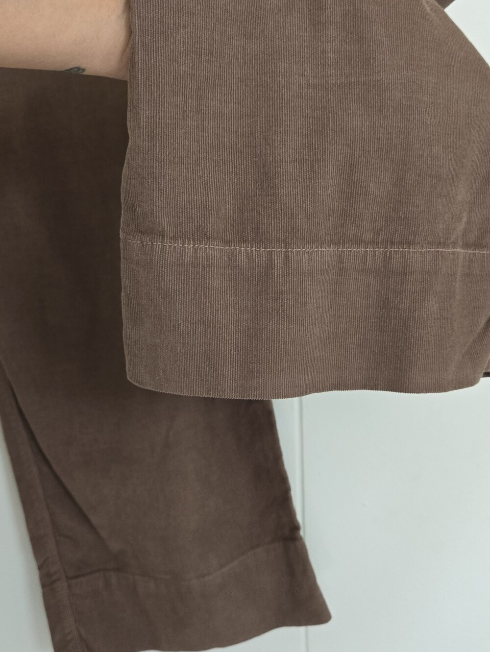 Velvet By GVera Cropped Wide-Leg Corduroy Pants Size 8 - Picture 7 of 13